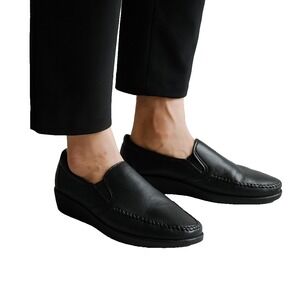 SAS Sz 7.5 Comfort Loafers Slip On Dress Orthotic Flats Office‎ Work Orthopedic